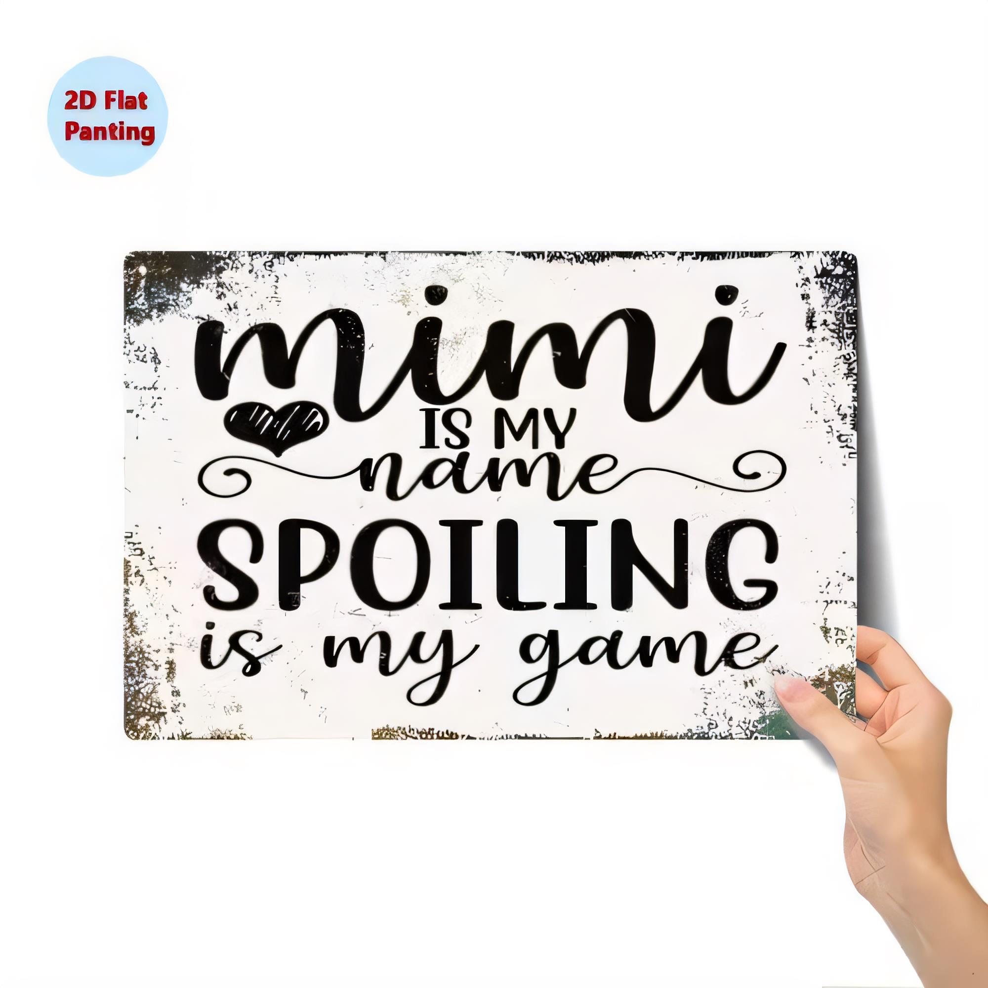 Baby Nursery Quotes - Letrero de Metal Vintage con la