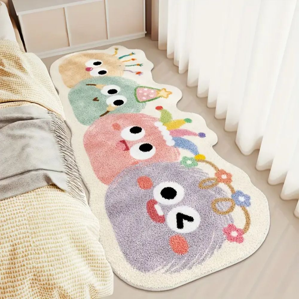 Baby Nursery Rug - VIKAMA Alfombra larga de dopamina de