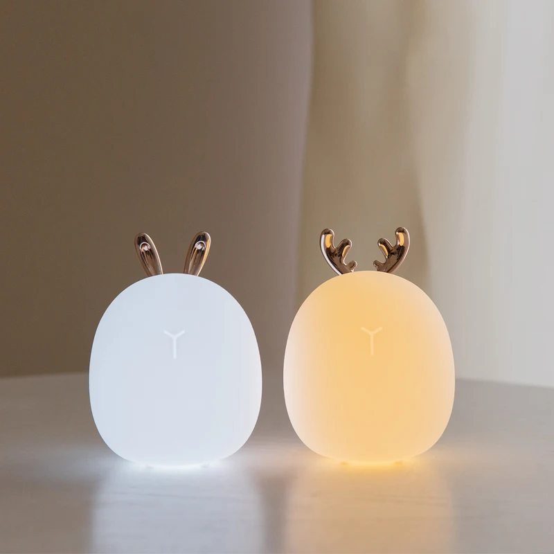 Baby Nursery Lamp - Luz nocturna de silicona para niños