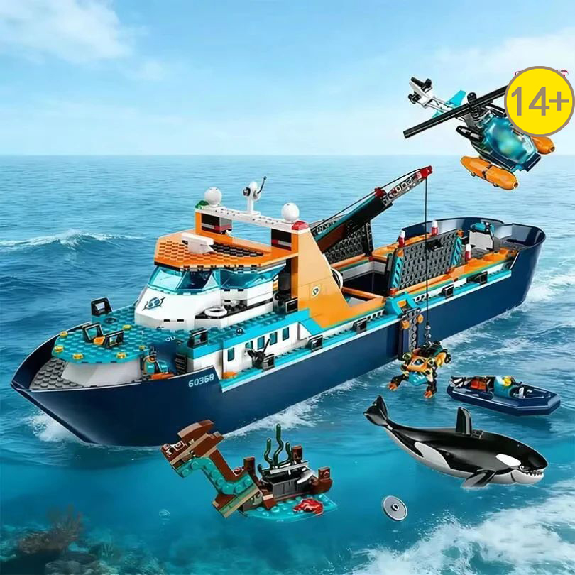 Lego Set City - Superpopular: Barco de Exploración de la