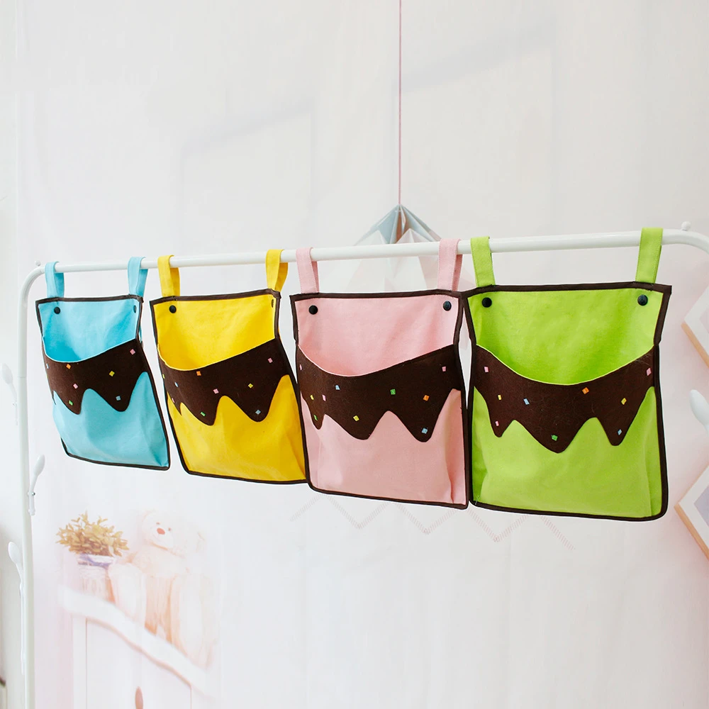 Baby Nursery Bedding - Bolsa de almacenamiento colgante de algodón,