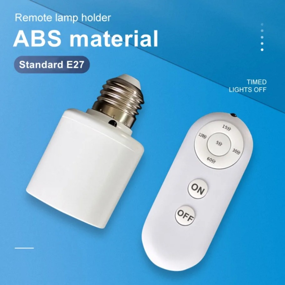 Baby Nursery Lamp - E27 60W Control remoto inalámbrico temporizador