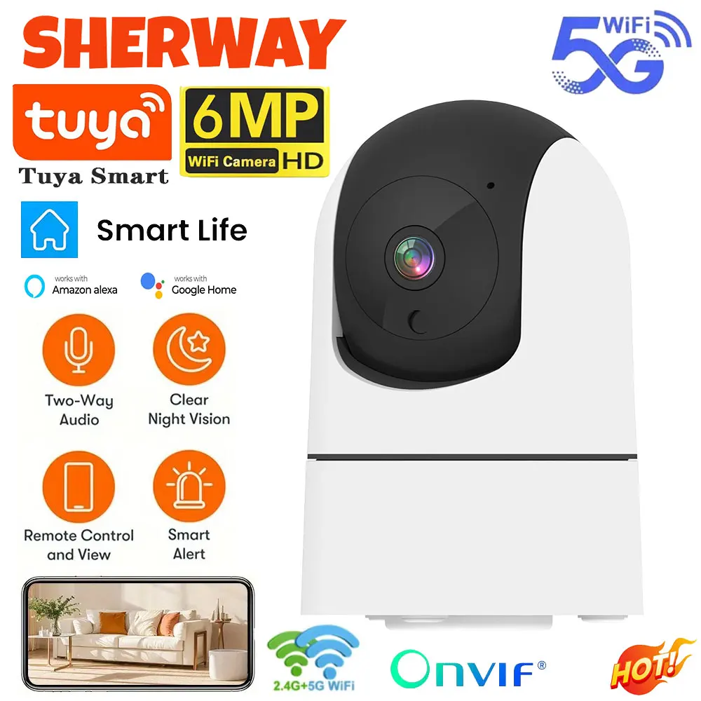 Baby Nursery Camera - Cámara IP Tuya 5G WiFi para