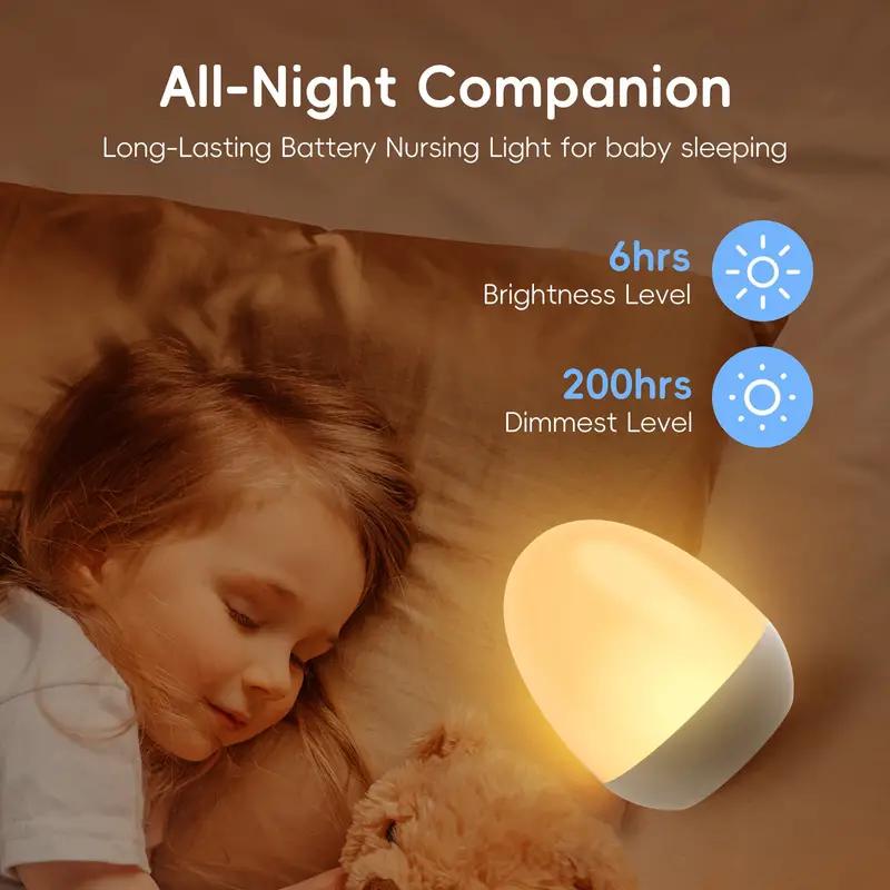 Baby Nursery Lamp - Luz nocturna táctil para guardería de