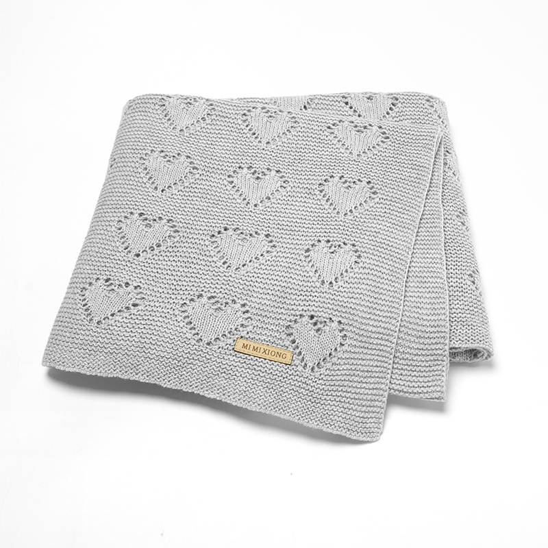 Baby Nursery Bedding - Mantas de algodón de punto para