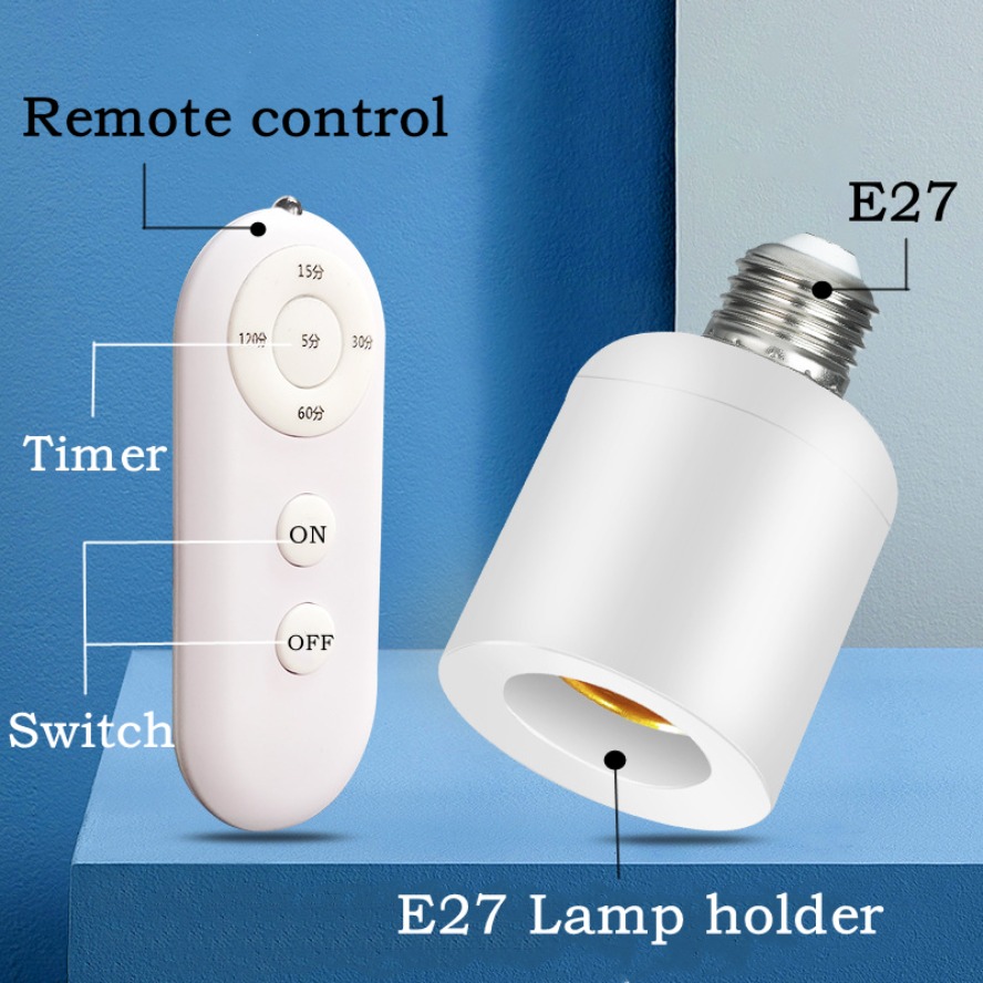 Baby Nursery Lamp - E27 60W Control remoto inalámbrico temporizador