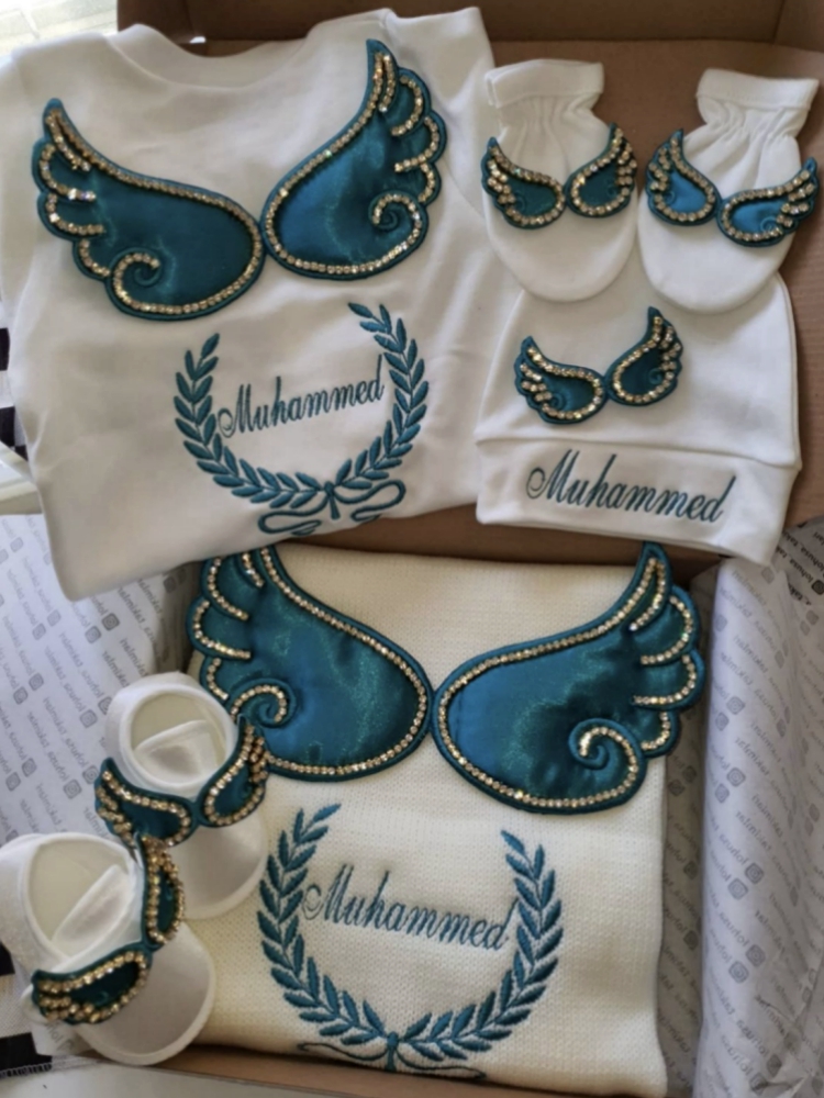 Baby Nursery Bedding - Dollbling Hospital Exit Conjunto de 5