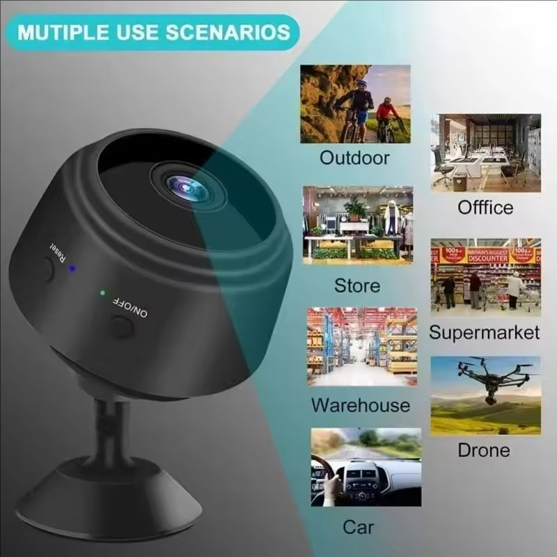 Mini Cámara WiFi HD 1080P con  - Baby Nursery Camera reseña y precio