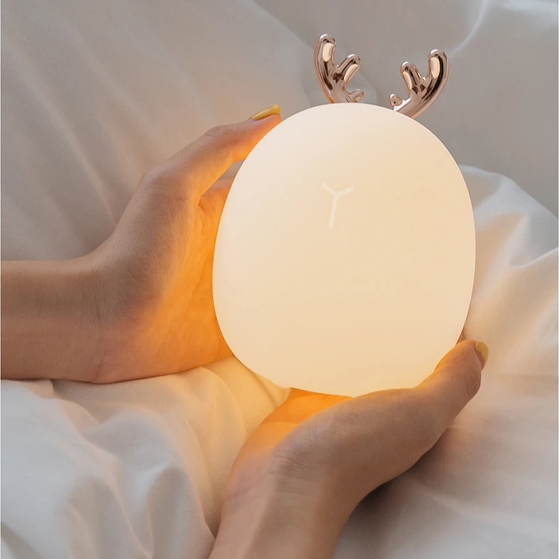 Luz nocturna de silicona para  - Baby Nursery Lamp reseña y precio
