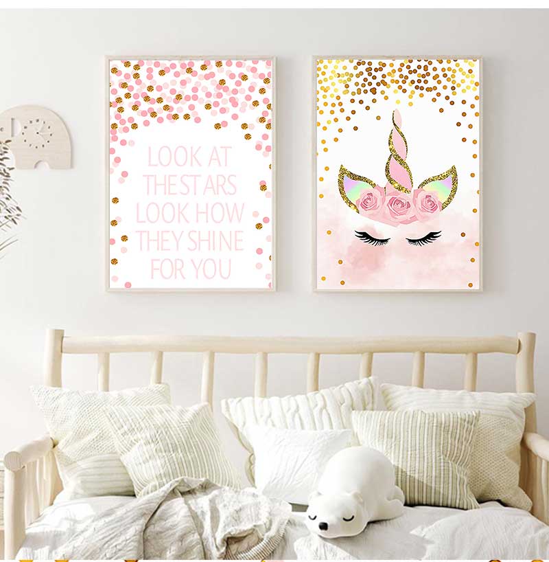 Cuadro Decorativo para Dormito - Baby Nursery Quotes reseña y precio