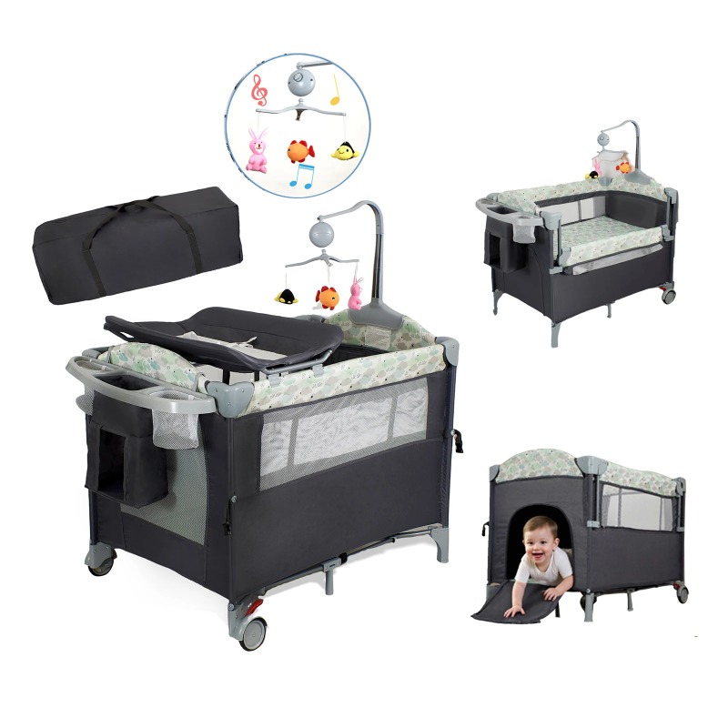 Corralito Portátil Pack n Play - Baby Nursery Table reseña y precio