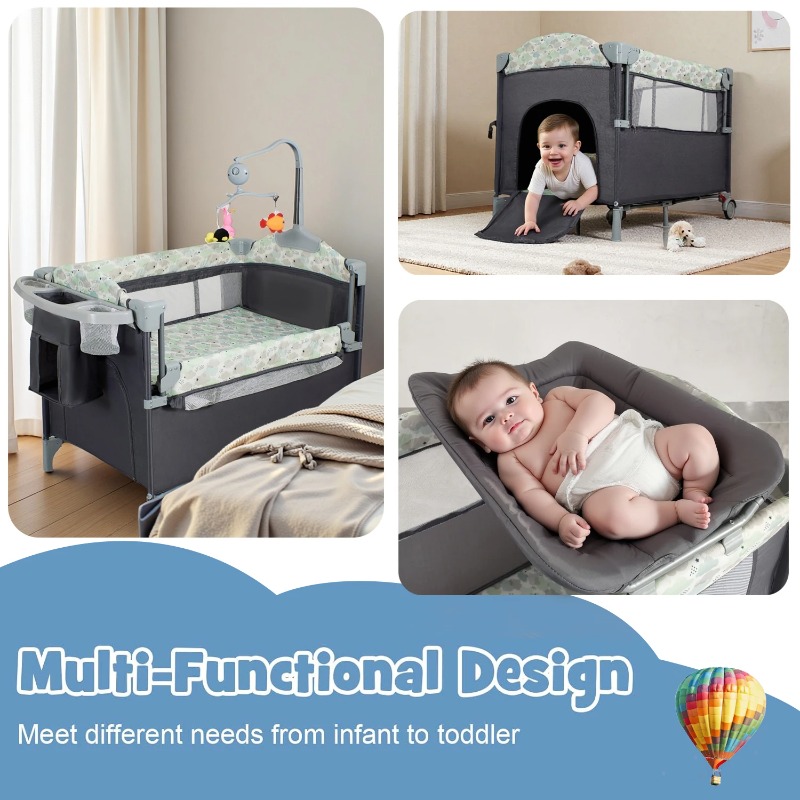 Corralito Portátil Pack n Play - Baby Nursery Table reseña y precio