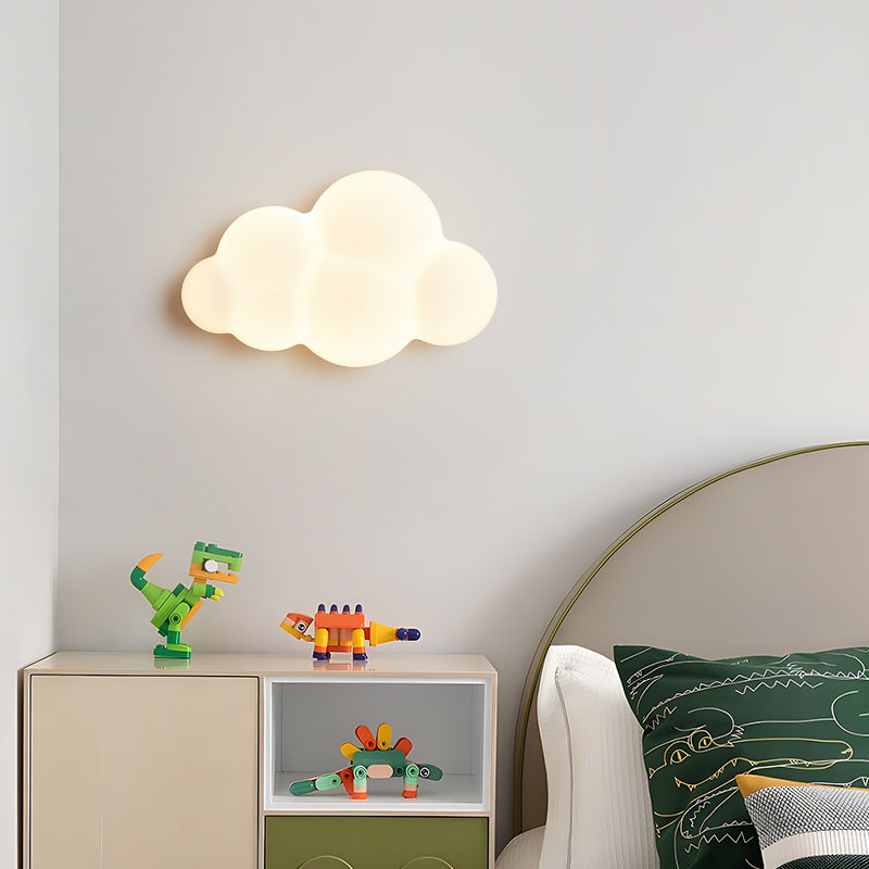 Lámparas de pared de nube blan - Baby Nursery Lamp reseña y precio