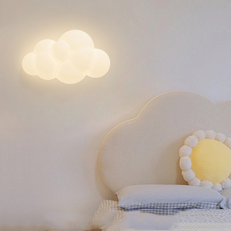 Lámparas de pared de nube blan - Baby Nursery Lamp reseña y precio