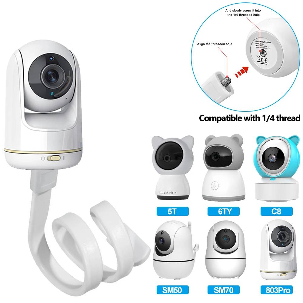 Soporte Flexible para Monitor  - Baby Nursery Camera reseña y precio