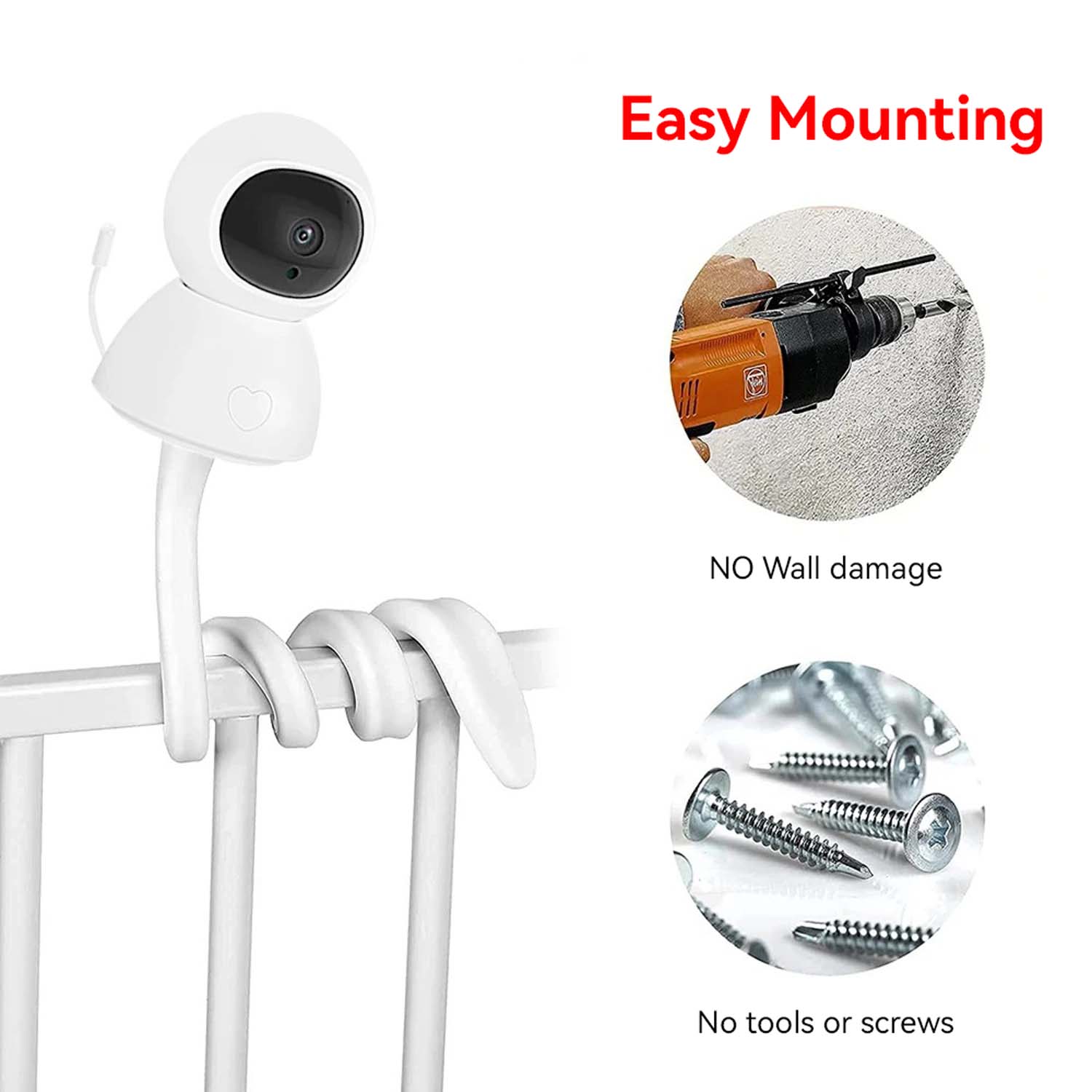 Soporte Flexible para Monitor  - Baby Nursery Camera reseña y precio