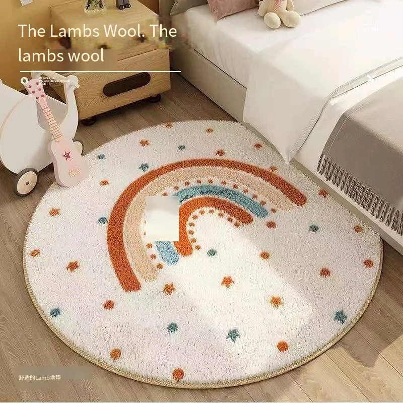 VIKAMA-alfombra redonda de Cac - Baby Nursery Rug reseña y precio