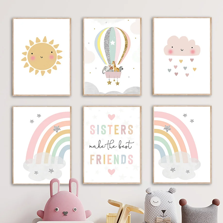 Pósteres nórdicos de jirafa, e - Baby Nursery Images reseña y precio