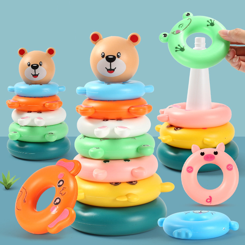 Anillo de apilamiento de arcoí - Baby Nursery Table reseña y precio