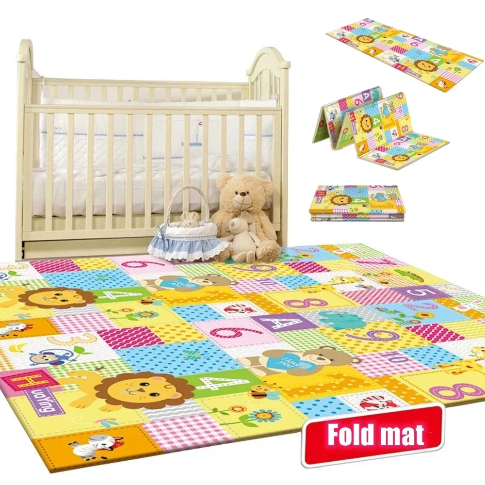 Alfombra de juegos plegable no - Baby Nursery Rug reseña y precio