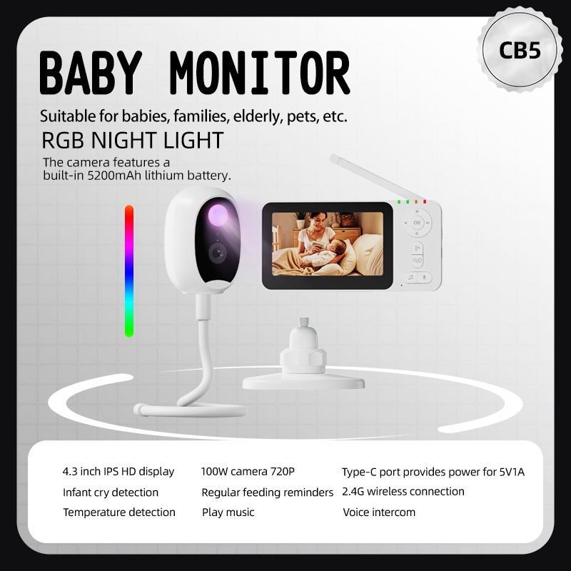 Cámara Inteligente para Bebés  - Baby Nursery Camera reseña y precio