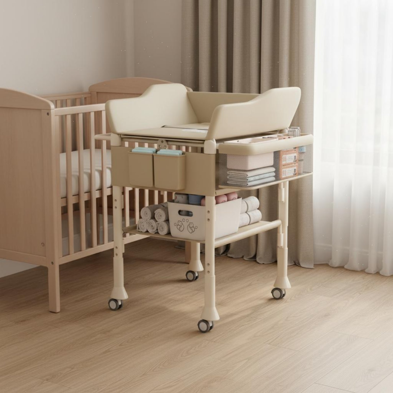 Mesa Cambiador de Bebé 2 en 1  - Baby Nursery Table reseña y precio