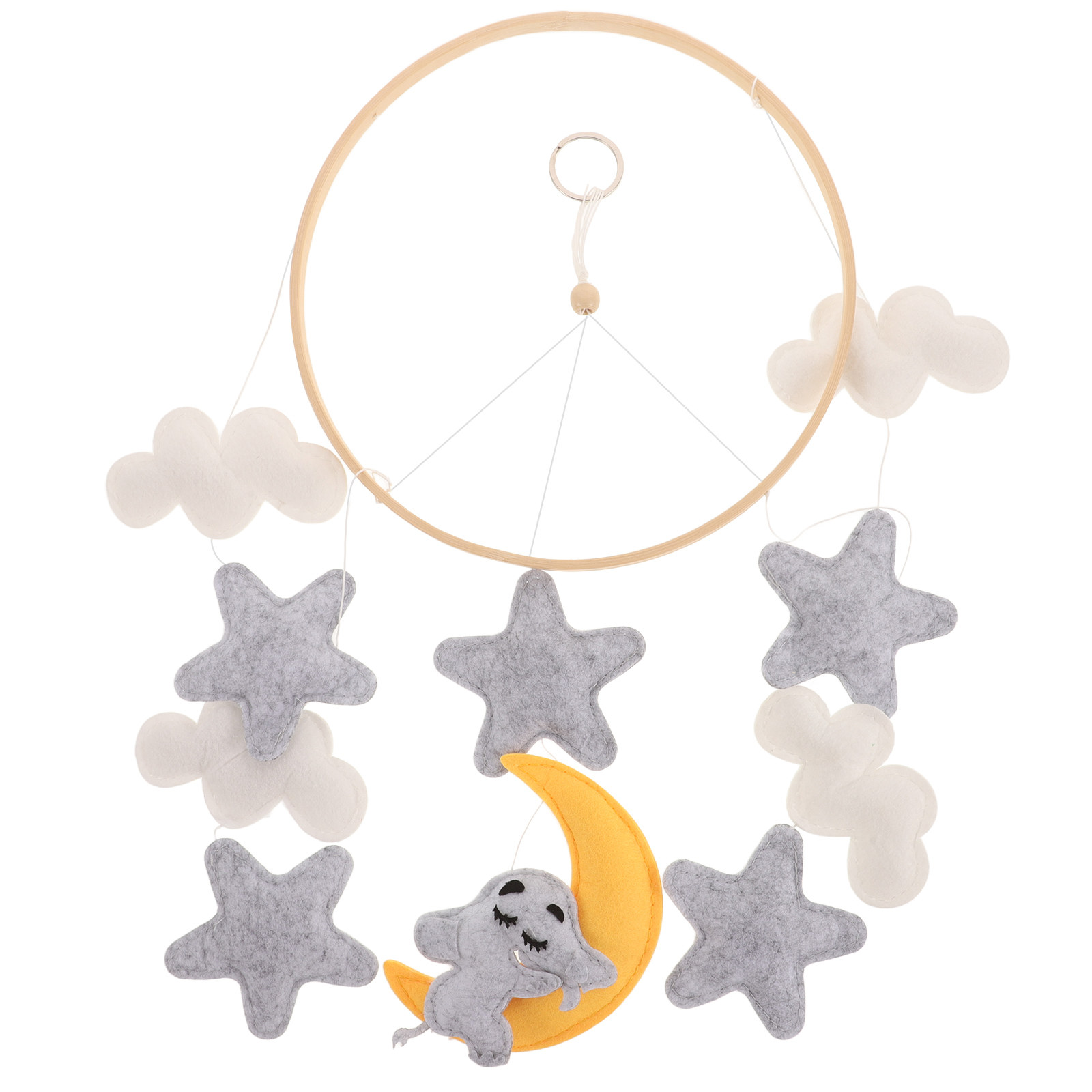 Móvil de Cuna de Fieltro con A - Baby Nursery Crib reseña y precio