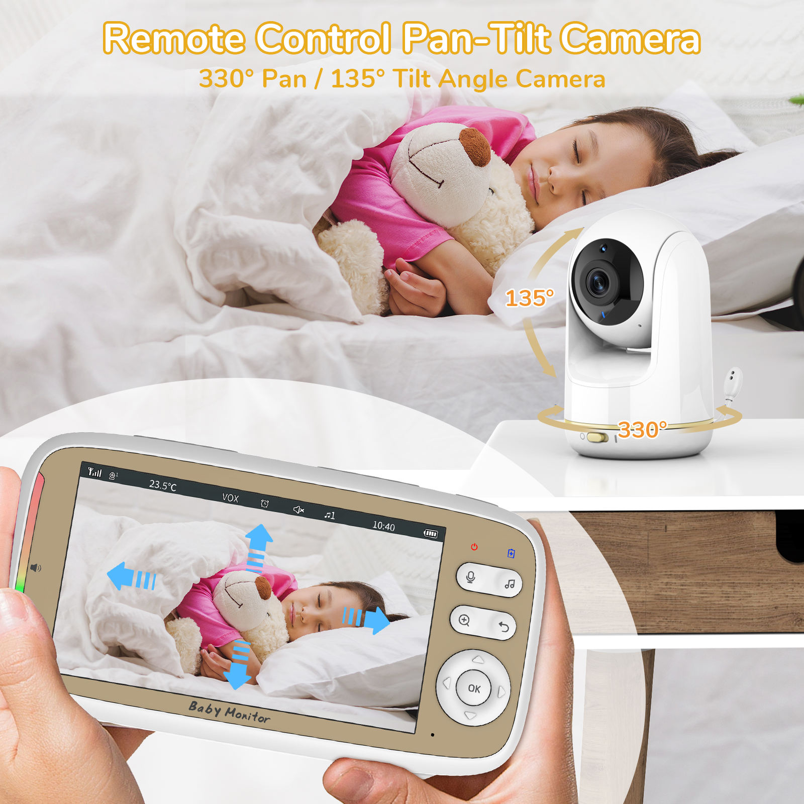 Monitor para Bebés VB803 PRO H - Baby Nursery Camera reseña y precio