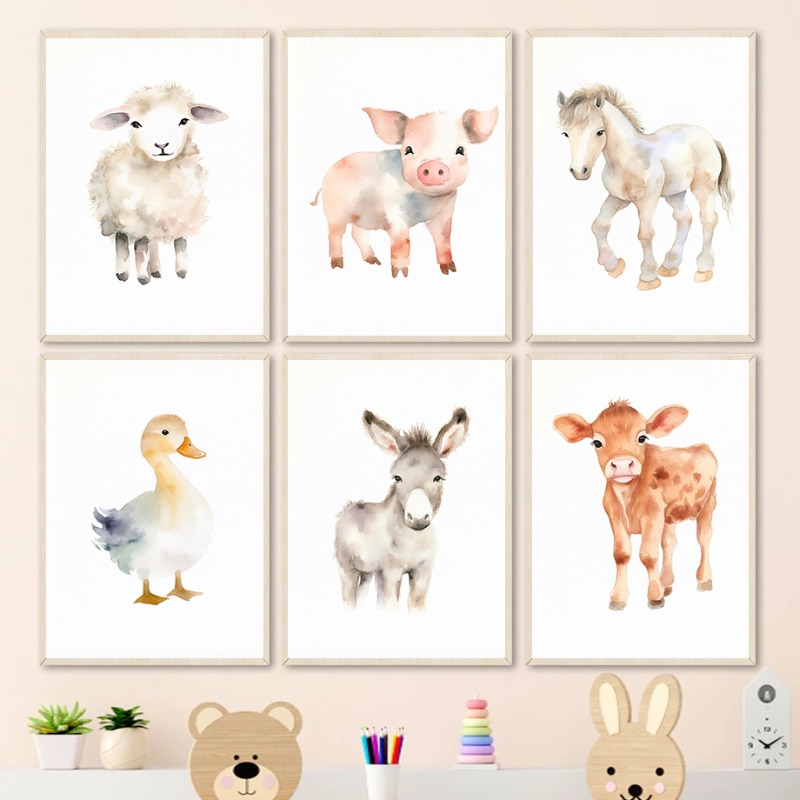 Carteles e impresiones de anim - Baby Nursery Images reseña y precio