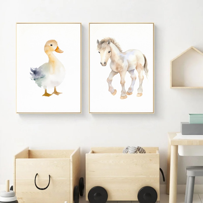Carteles e impresiones de anim - Baby Nursery Images reseña y precio