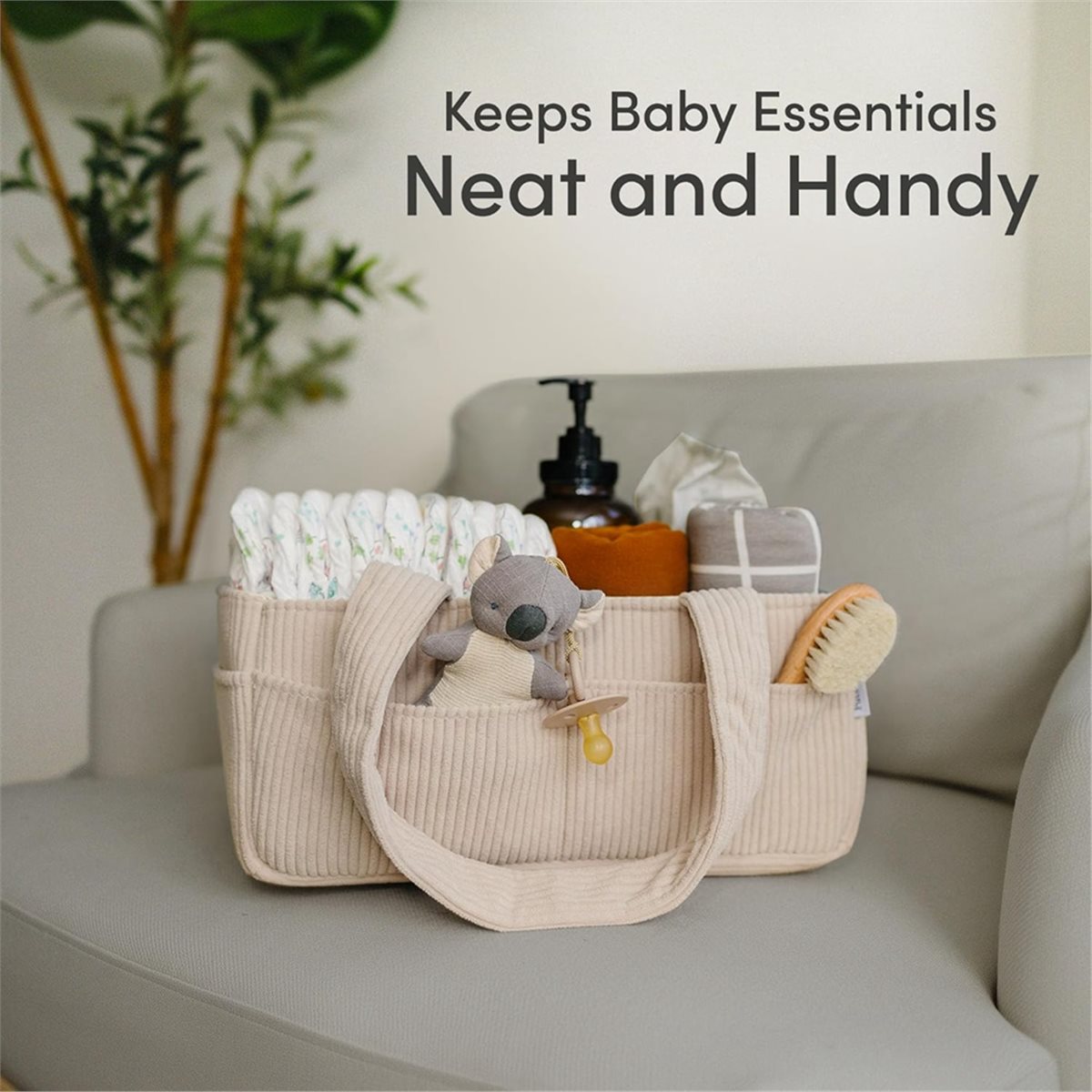 Organizador de Pañales para Be - Baby Nursery Table reseña y precio