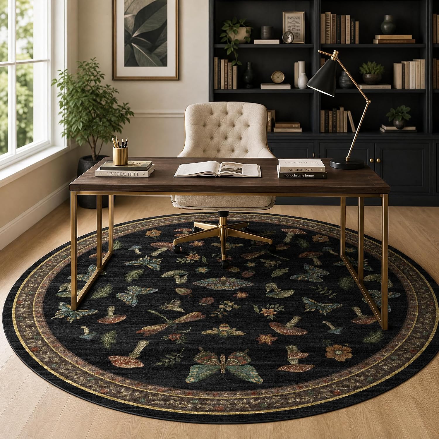 Alfombra Redonda Grande de Pol - Baby Nursery Rug reseña y precio
