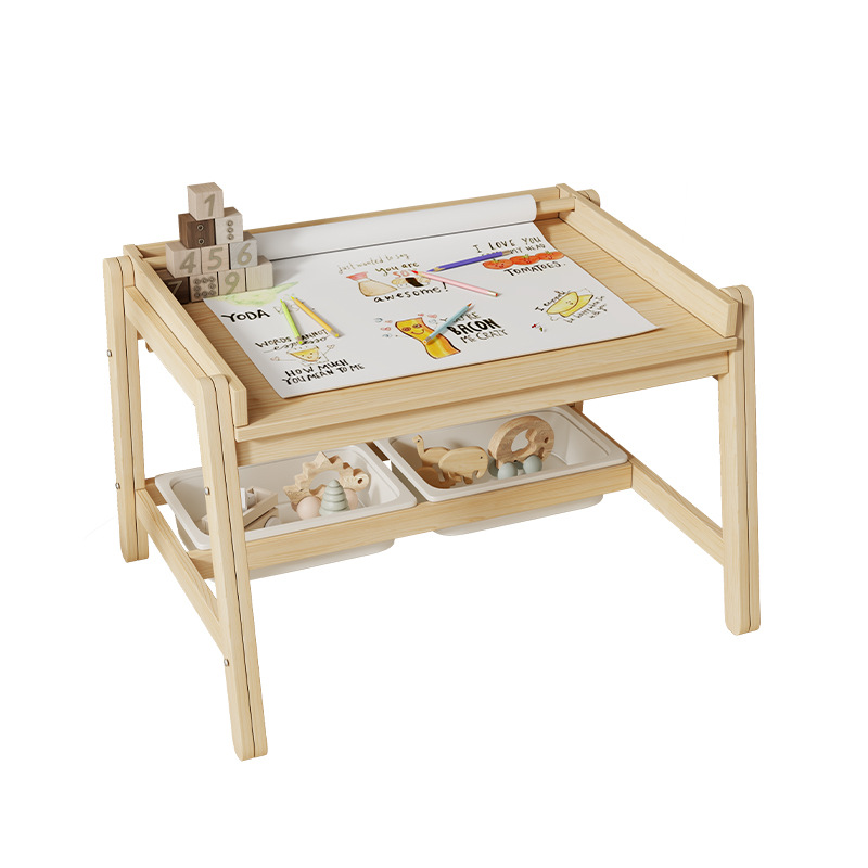 Mesas y sillas de madera maciz - Baby Nursery Table reseña y precio