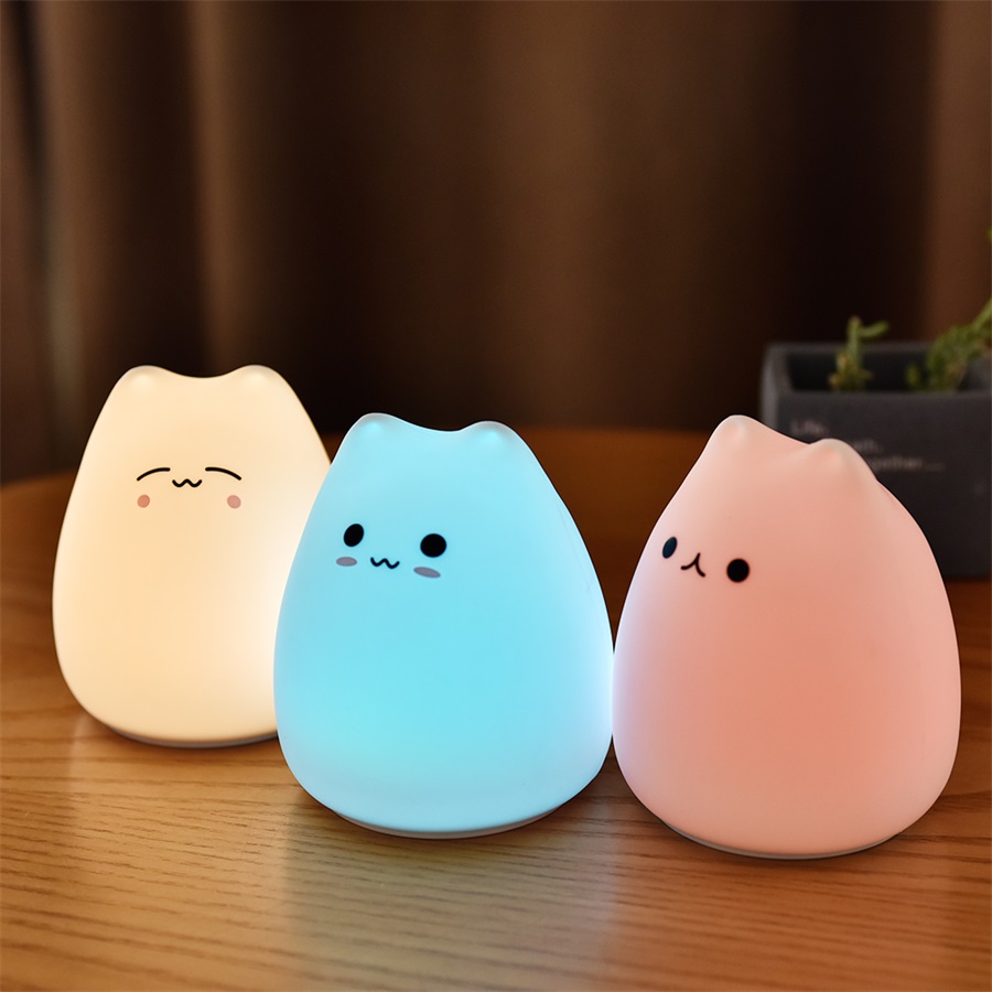 Luz de noche de gato bonito pa - Baby Nursery Lamp reseña y precio