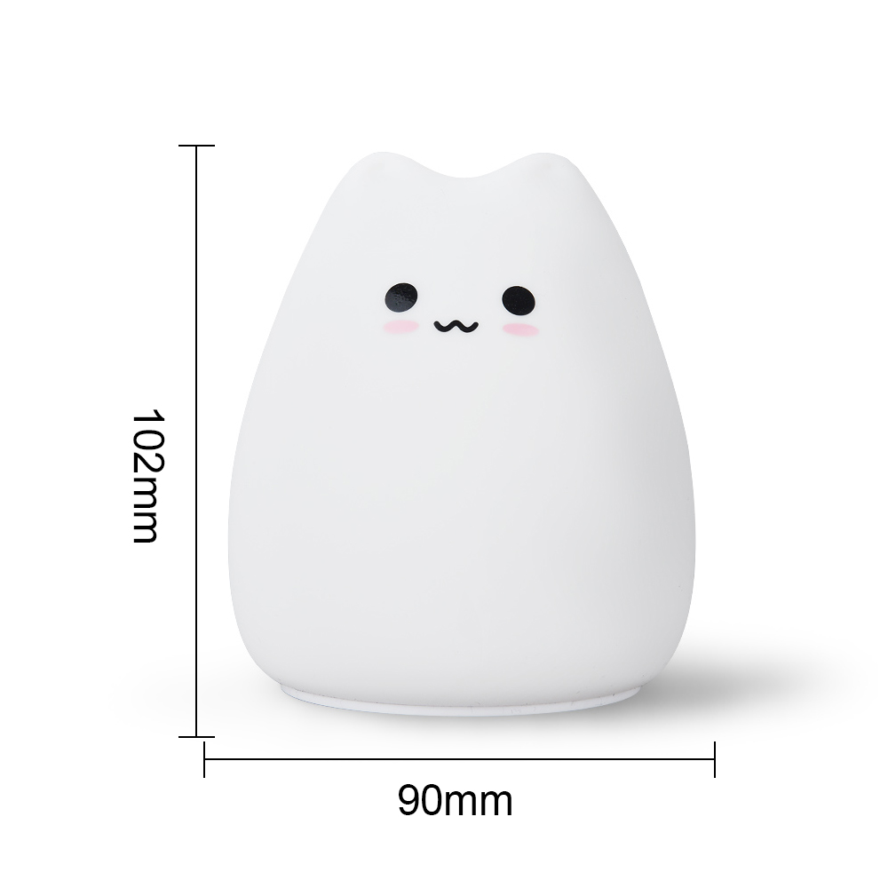 Luz de noche de gato bonito pa - Baby Nursery Lamp reseña y precio