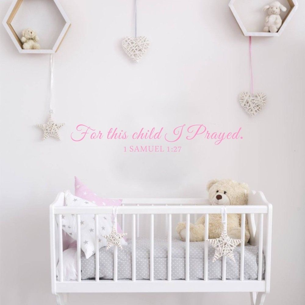 Calcomanías de vinilo para dec - Baby Nursery Quotes reseña y precio