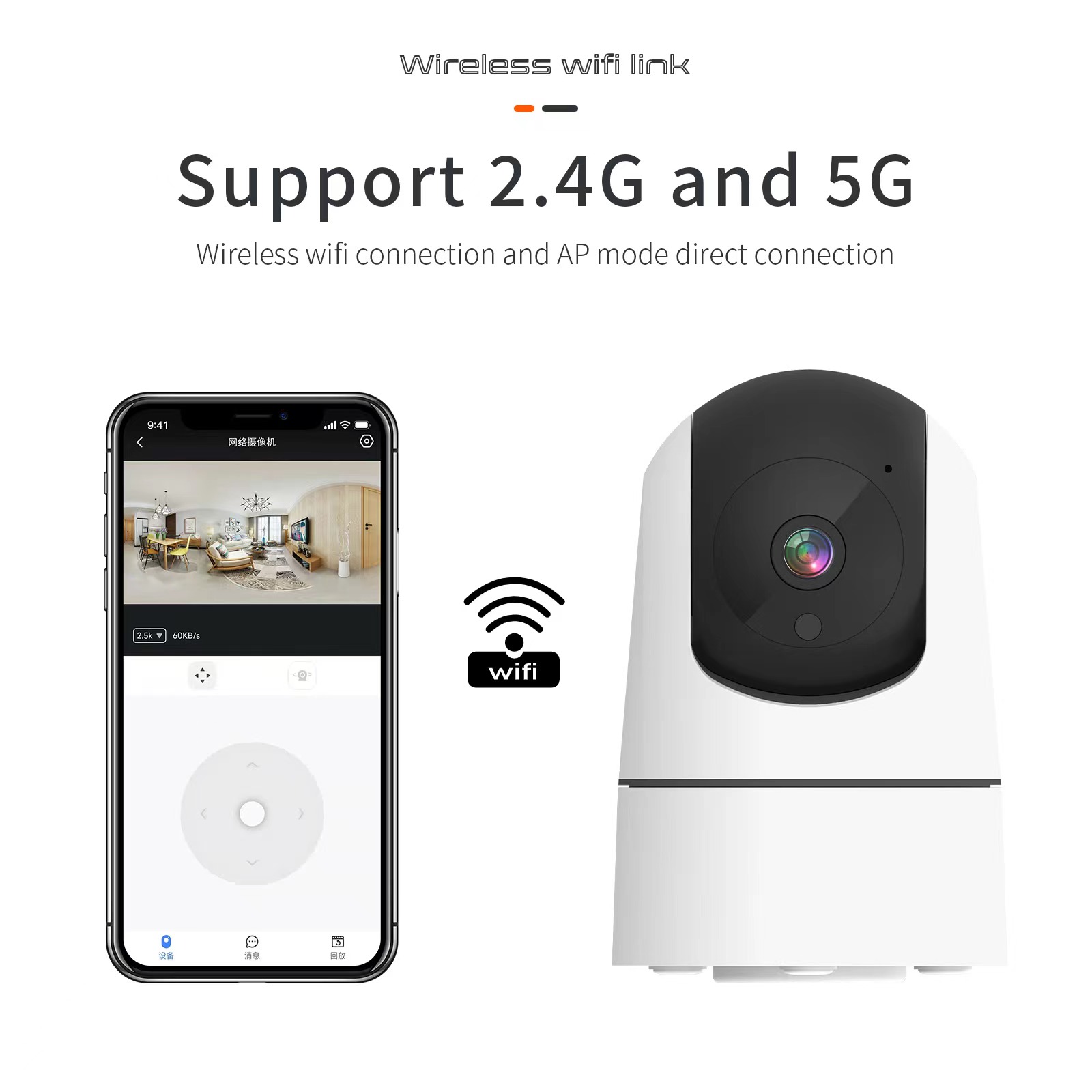 Cámara IP Tuya 5G WiFi para in - Baby Nursery Camera reseña y precio