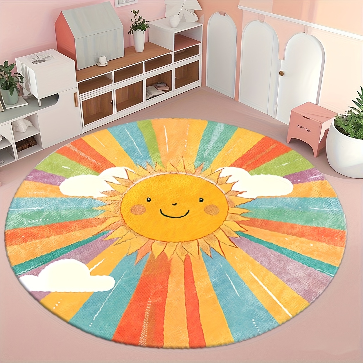 Alfombra Redonda de Peluche co - Baby Nursery Themes Boy reseña y precio
