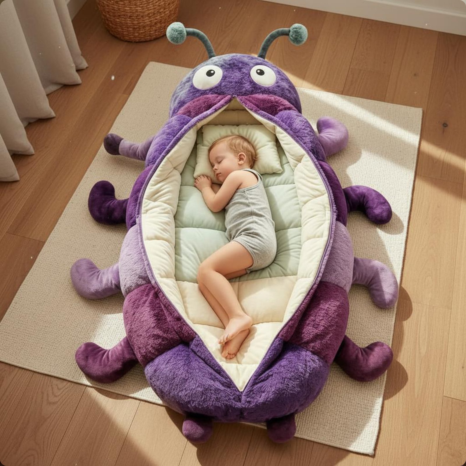 Saco de dormir Caterpillar seg - Baby Nursery Bedding reseña y precio