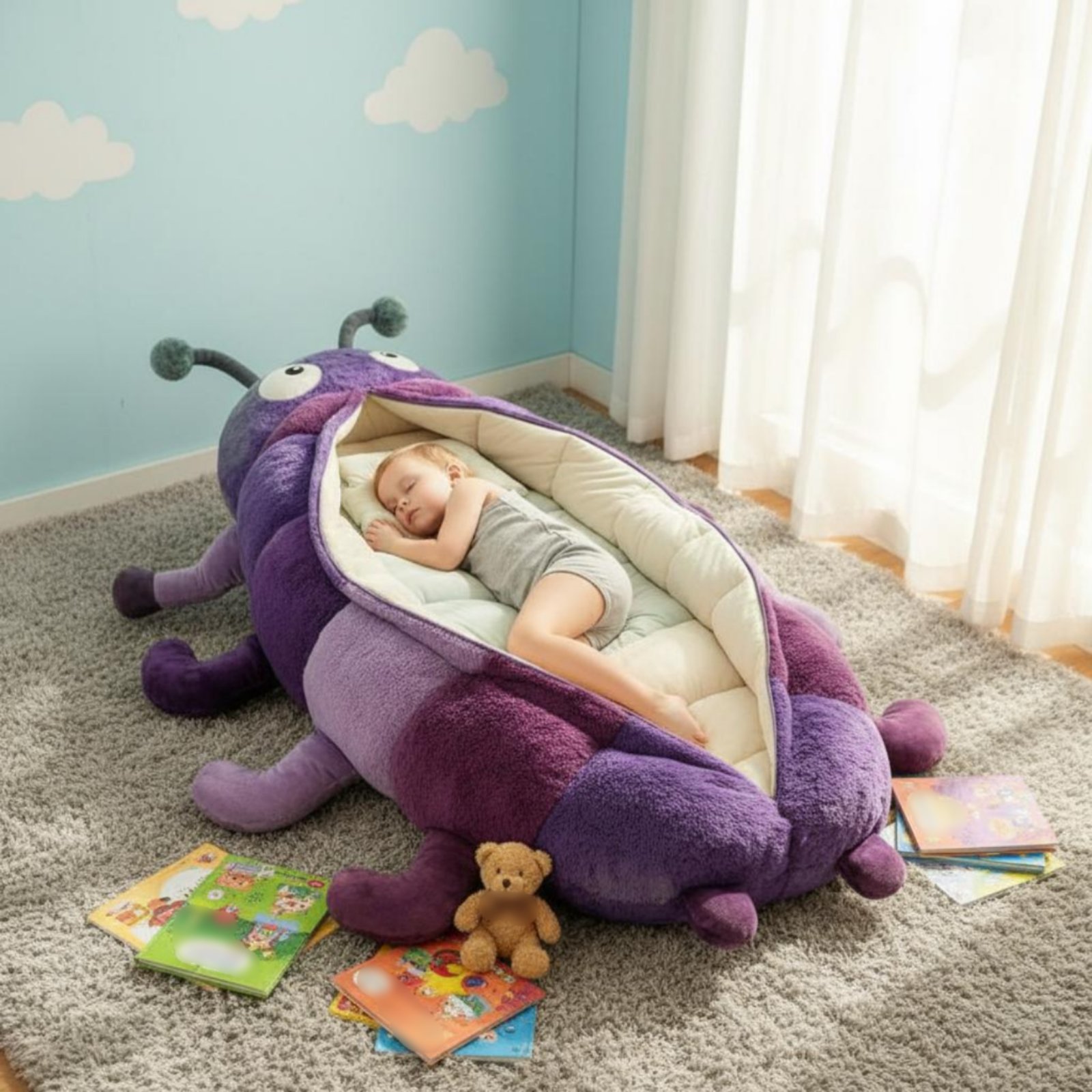 Saco de dormir Caterpillar seg - Baby Nursery Bedding reseña y precio