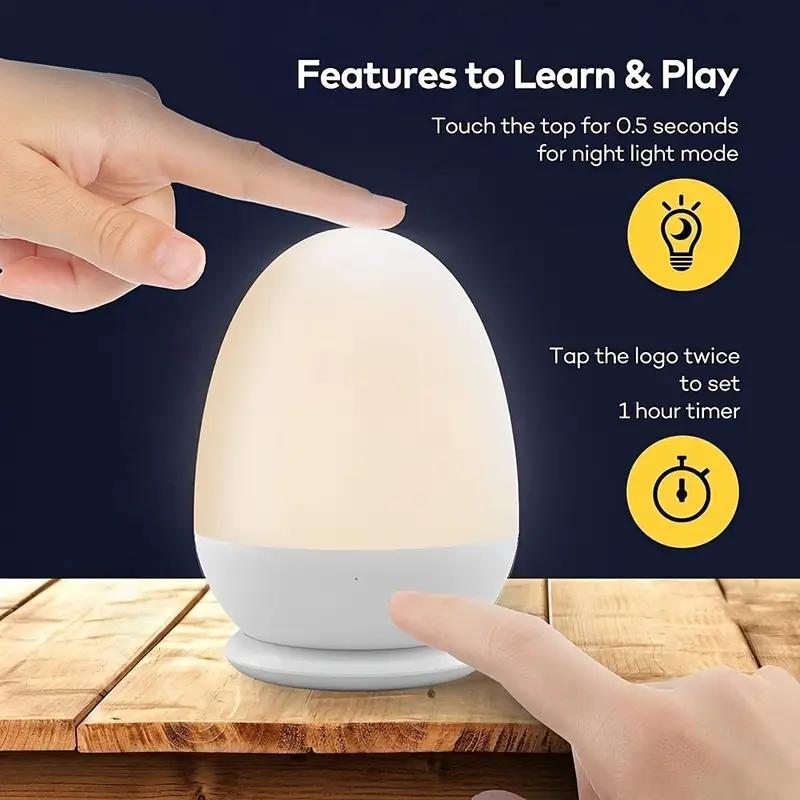 Luz nocturna táctil para guard - Baby Nursery Lamp reseña y precio