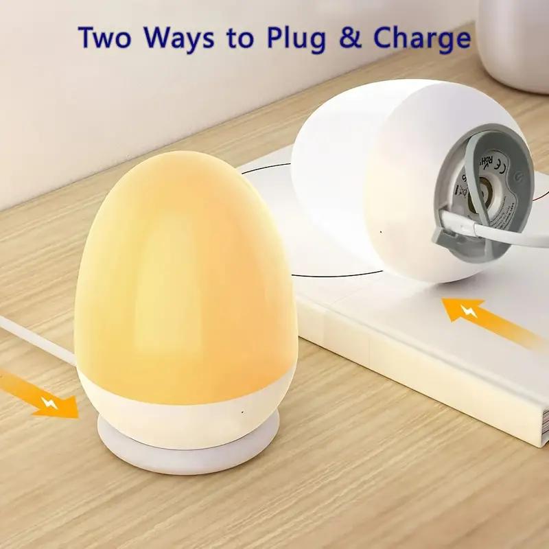 Luz nocturna táctil para guard - Baby Nursery Lamp reseña y precio