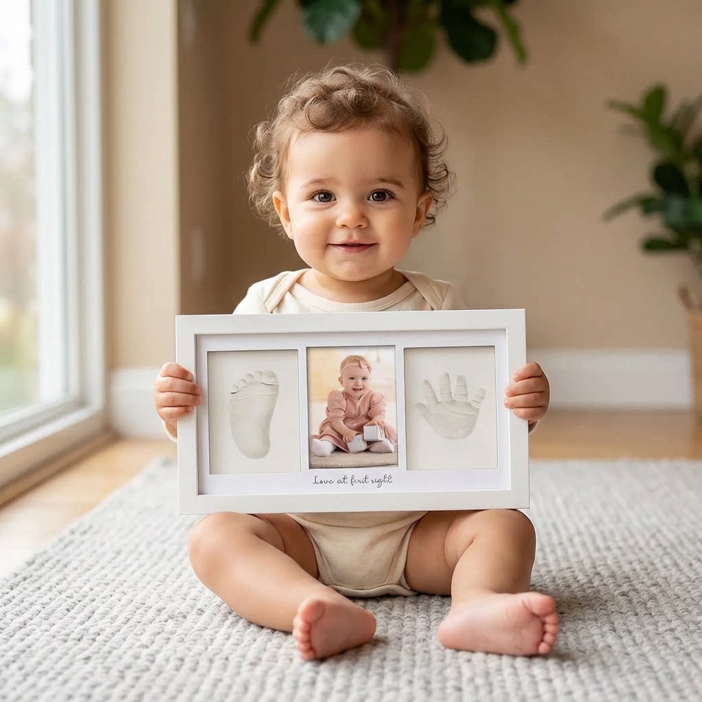 Kit de arcilla con huella de m - Baby Nursery Images reseña y precio
