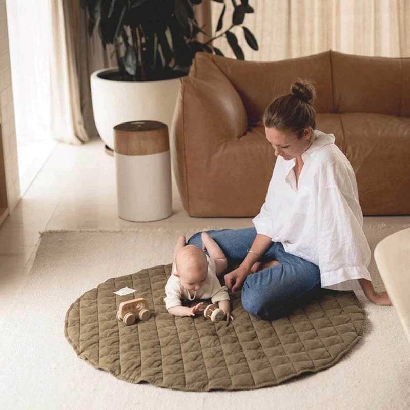 Alfombra de juego de 115cm, al - Baby Nursery Rug reseña y precio