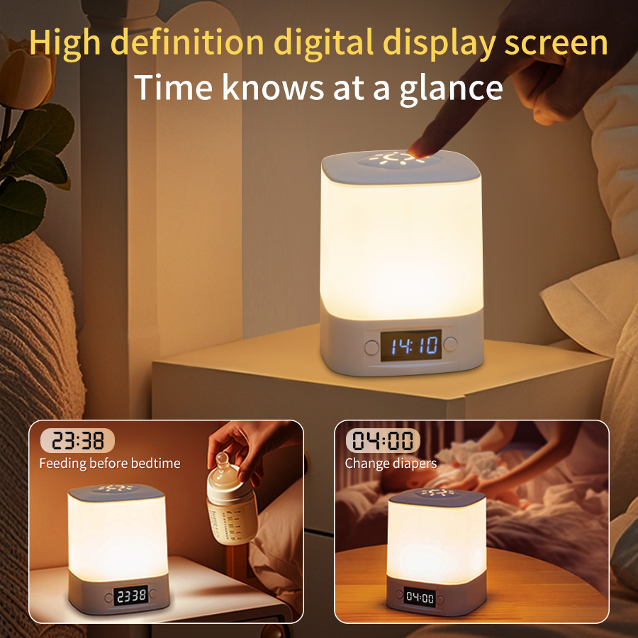Lámpara de mesa LED recargable - Baby Nursery Lamp reseña y precio