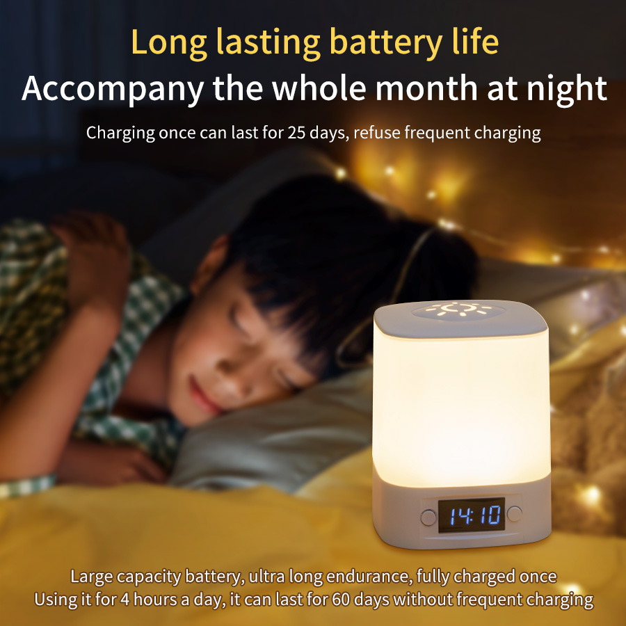 Lámpara de mesa LED recargable - Baby Nursery Lamp reseña y precio