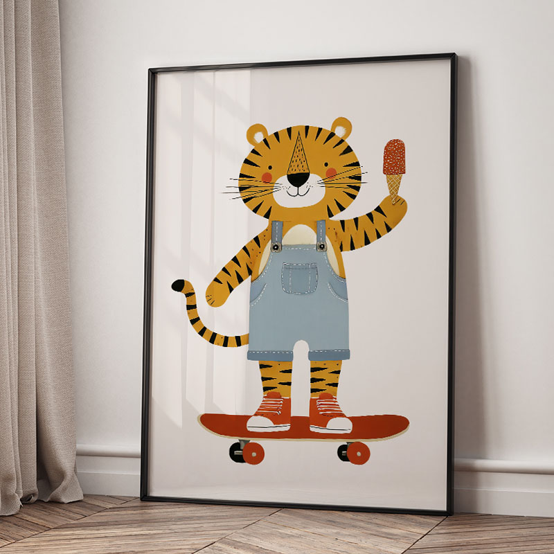 Divertidos Cuadros de Dibujos  - Baby Nursery Images reseña y precio