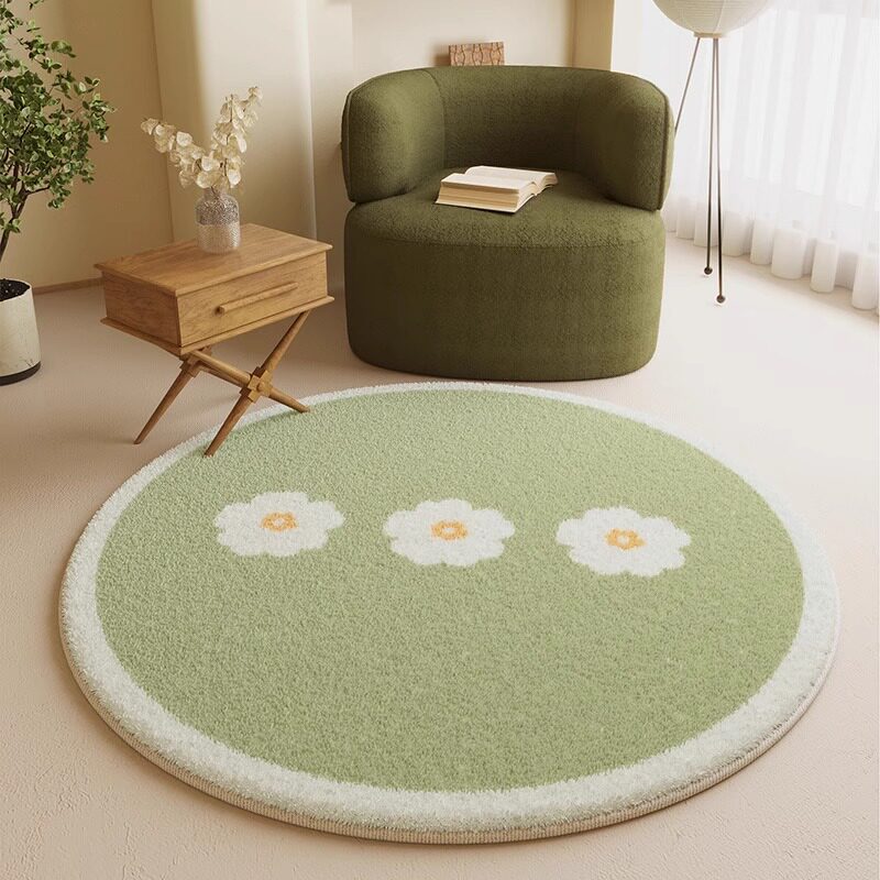 Alfombra Redonda con Aspecto d - Baby Nursery Rug reseña y precio