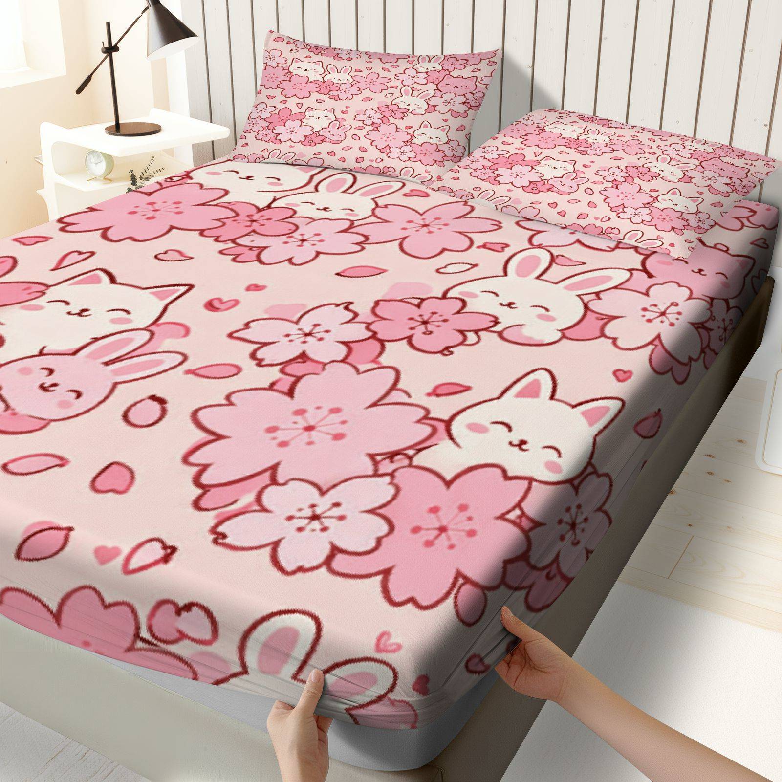 Juego de Ropa de Cama Sakura R - Baby Nursery Bedding reseña y precio