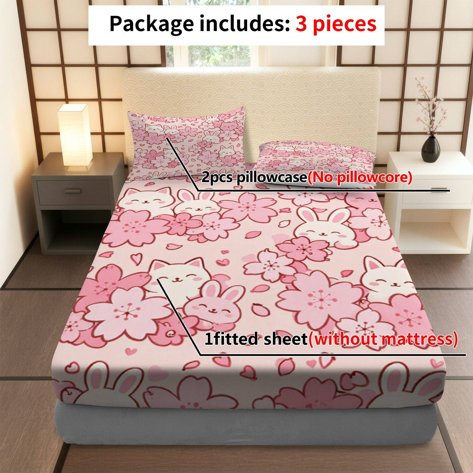 Juego de Ropa de Cama Sakura R - Baby Nursery Bedding reseña y precio